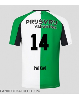 Feyenoord Igor Paixao #14 Tricou Fotbal Replică 2024-25 Barbati Treilea